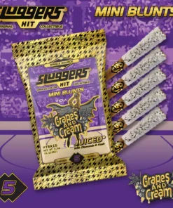 Sluggers Hit Grapes & Cream Hybrid Mini Blunt 5-Pack