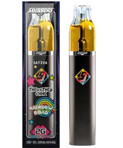 Sluggers Hit Rainbow Road Sativa Vape 2g