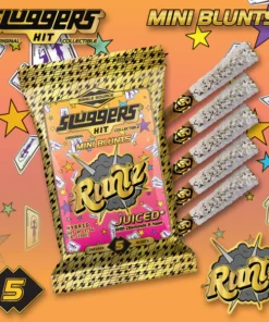 Sluggers Hit Runtz Hybrid Mini Blunt 5-Pack