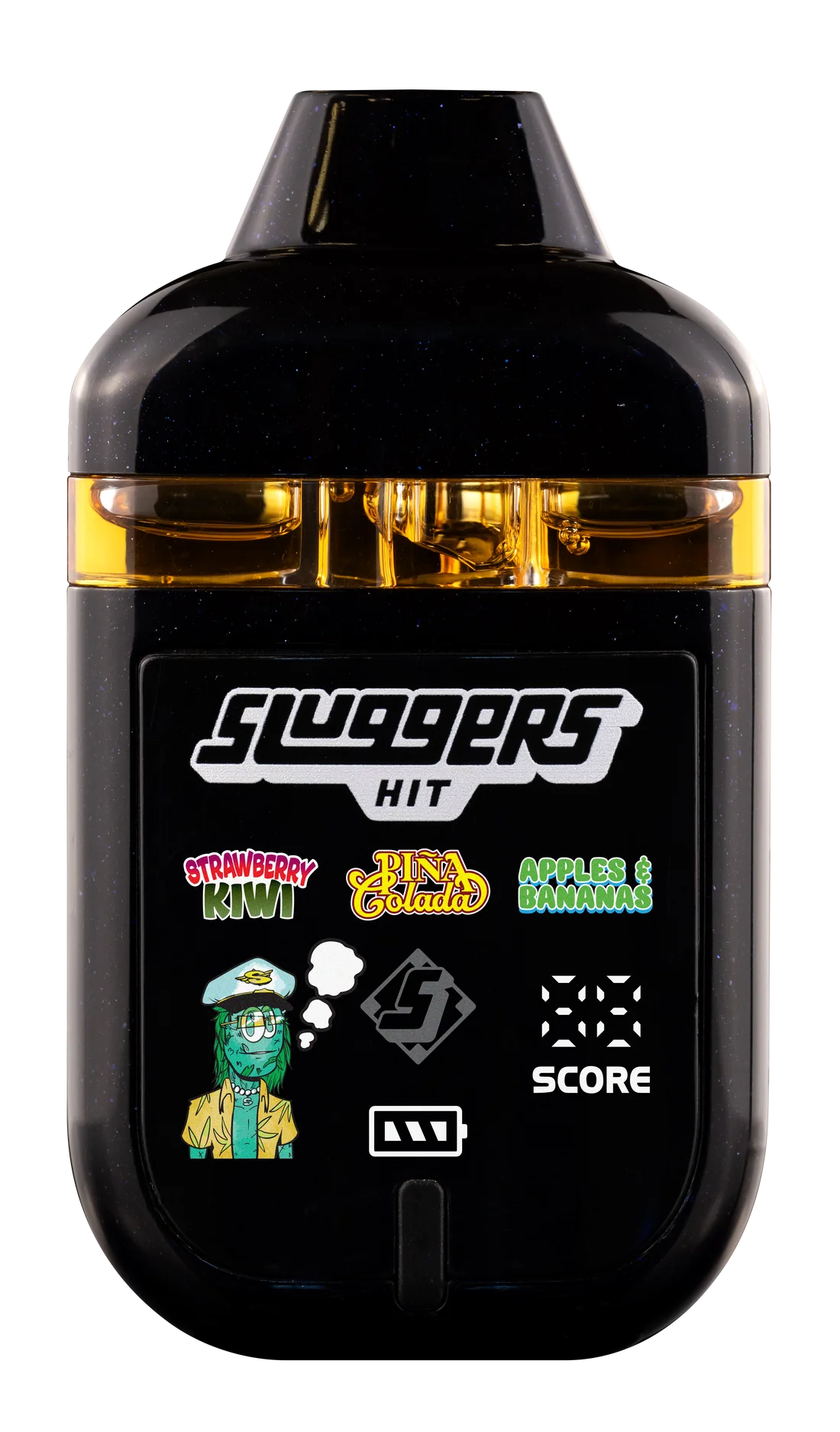 Sluggers Hit Strawberry Kiwi x Pina Colada x Apples & Bananas Super Switch Vape