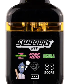 Sluggers Hit Watermelon Z x Pink Acai x Apples & Bananas Super Switch Vape