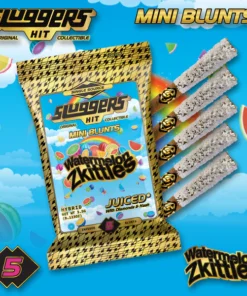 Sluggers Hit Watermelon Zkittles Hybrid Mini Blunt 5-Pack