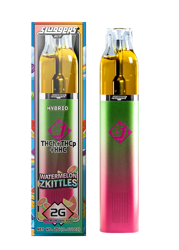 Sluggers Hit Watermelon Zkittles Hybrid Vape 2g