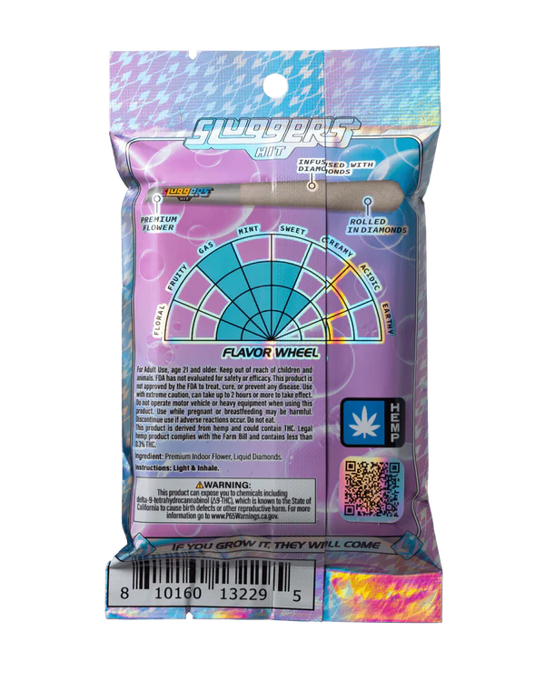 Sluggers Hit Bubble Bath Indica Juiced* 5-Pack