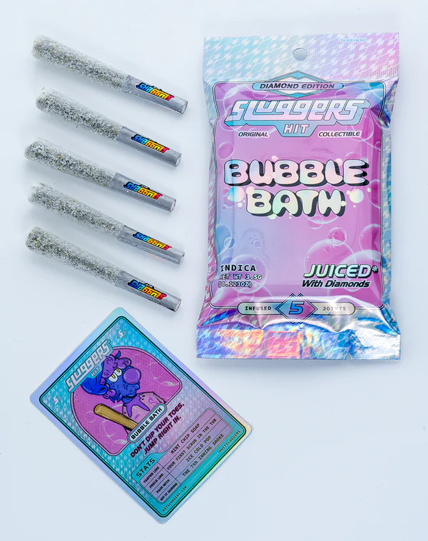 Sluggers Hit Bubble Bath Indica Juiced* 5-Pack